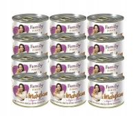 Mokra karma dla kota Family First indyk 200g x 12