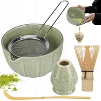 Zestaw Narzędzi Do Robienia Matchy Miska Tradycyjne Rzemiosło Trwały