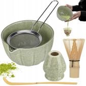 Zestaw Narzędzi Do Robienia Matchy Miska Tradycyjne Rzemiosło Trwały