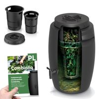 Zbiornik na nawóz ogrodowy COMBIOLIQ - czarny IBFT55-S411