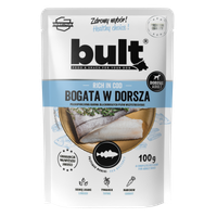 MOKRA KARMA DLA PSA BULT SASZETKA MIELONKA BOGATA W DORSZA 100G
