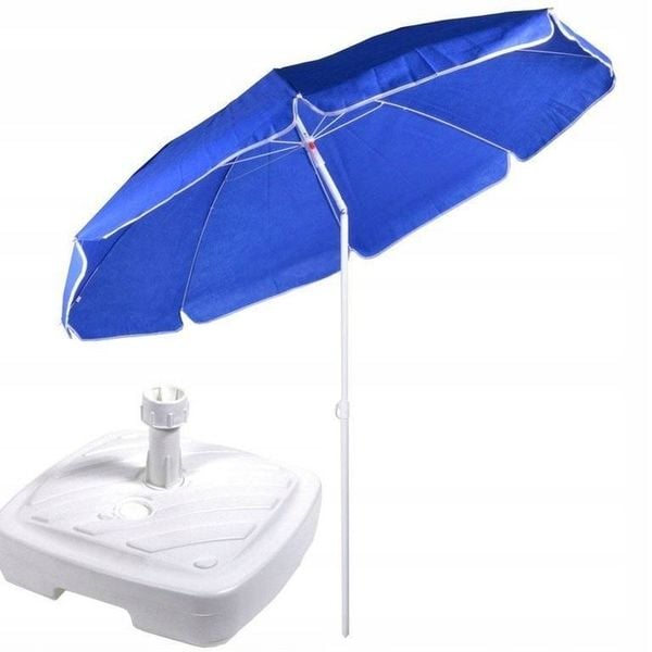 Parasol ogrodowy TNT 180 cm - niebieski zdjęcie 2