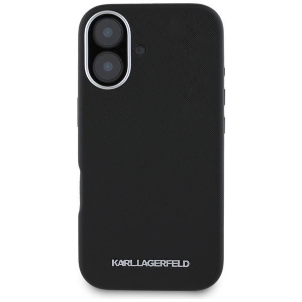 Etui Karl Lagerfeld do iPhone 16, Czarny, MagSafe zdjęcie 3