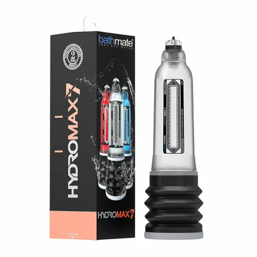 bathmate hydromax7 crystal clear - system hydro-pompowy  rozmiar m na Arena.pl