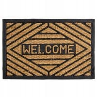 WYCIERACZKA DO BUTÓW WEJŚCIOWA POD DRZWI gumowa kokosowa PROSTOKĄTNA