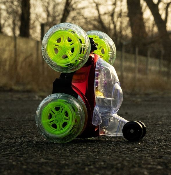 SAMOCHÓD STEROWANY AUTO TWISTER AKROBATA DUŻY LED zdjęcie 5