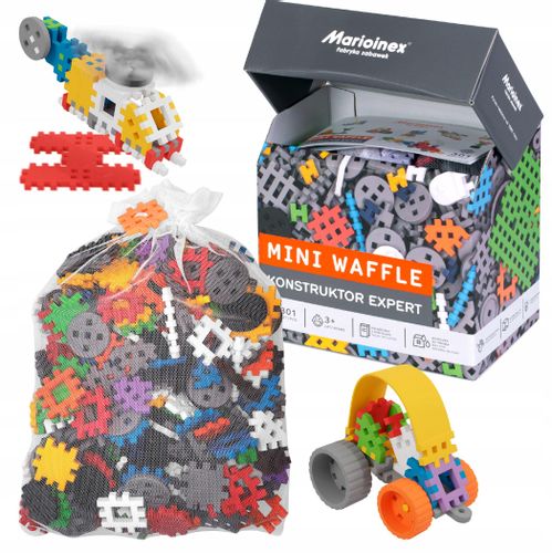 MINI WAFFLE KONSTRUKTOR EXPERT 301EL 3+ MARIOINEX na Arena.pl
