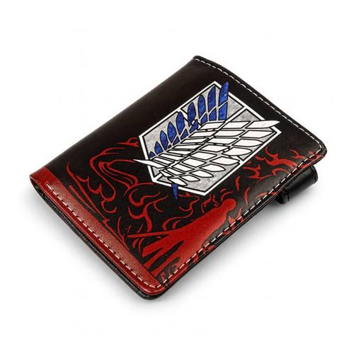 Wings Of Freedom | 13 cm | Eko-Skóra | Portfel | Attack On Titan na Arena.pl