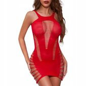 Sexy bielizna erotyczna sukienka bodystocking komplet sexy strój koszulka