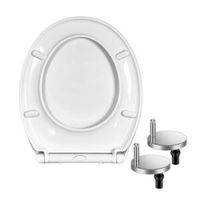 Deska Sedesowa Klozetowa Wolnoopadająca do WC Wypinana Uniwersalna ZAWIASY