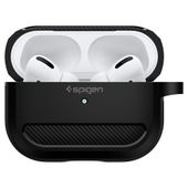 spigen rugged armor apple airpods pro 1 matte black