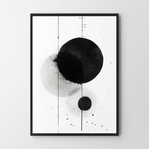 Plakat plakaty czarno białe 70x100 cm na Arena.pl