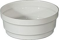 miska stroik 19cm biała