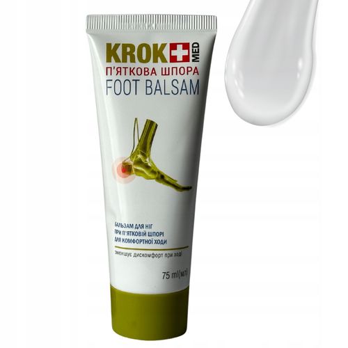 BALSAM DO STÓP NA OSTROGĘ PIĘTOWĄ ŻYWOKOST GLUKOZAMINA CYKORIA 75 ml na Arena.pl