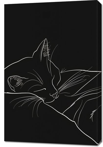 Obraz 60x90cm Nocny Spokój zdjęcie 1