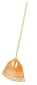 GRABIE OGRODOWE DO LIŚCI TRAWY PLASTIKOWE GRABKI WACHLARZOWE 182cm
