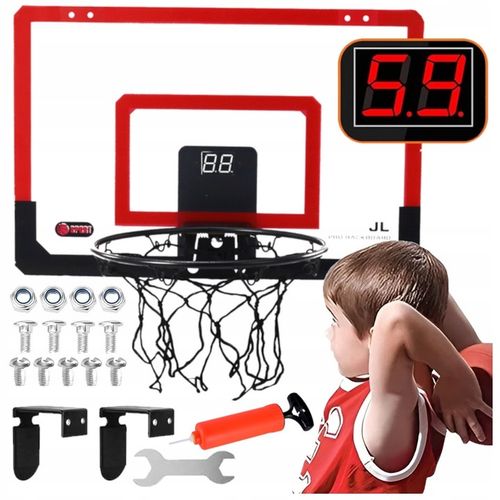 Koszykówka dla dzieci INTERAKTYWNA TABLICA LICZNIK DŹWIĘK ŚWIATŁA kosz gry na Arena.pl
