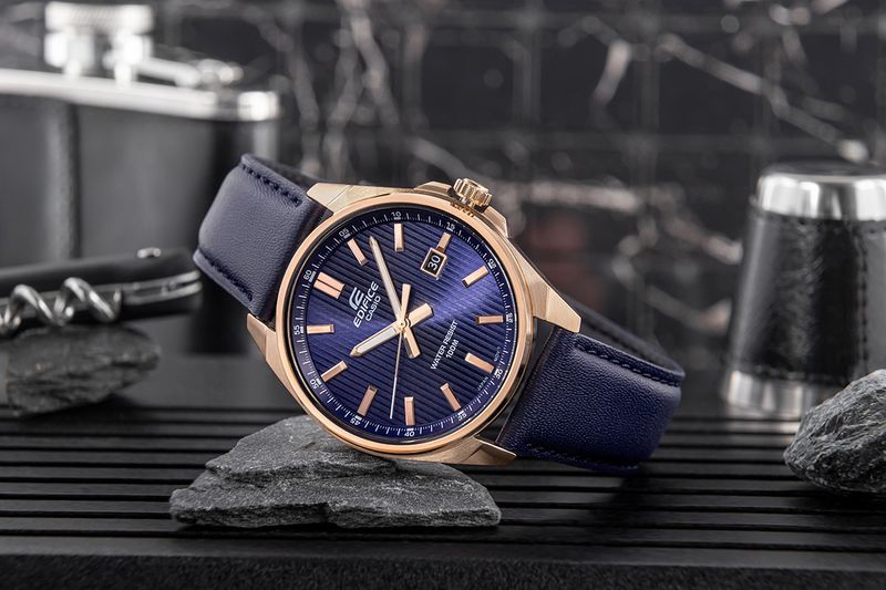 zegarek męski casio edifice efv-150cl-2avuef + box zdjęcie 5