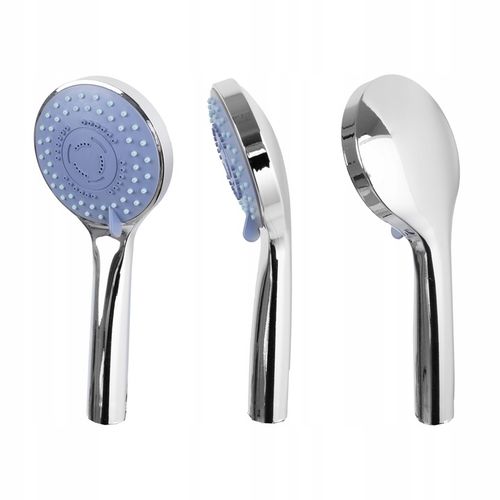 Bateria wannowa ścienna z prysznicem chrom srebrny kran do wanny YOKA na Arena.pl