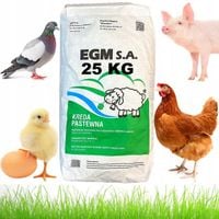 ZESTAW KREDA PASTEWNA 25KG DLA KUR NA SKORUPKI + WITAMINY POLFAMIX A+Z 400G