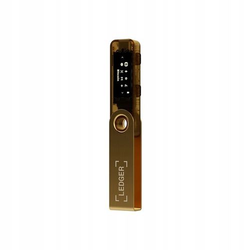 Portfel Ledger Nano S Plus gold na Arena.pl