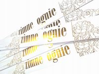 PIĘKNE długie ZIMNE OGNIE 100 szt na wesele 70 cm