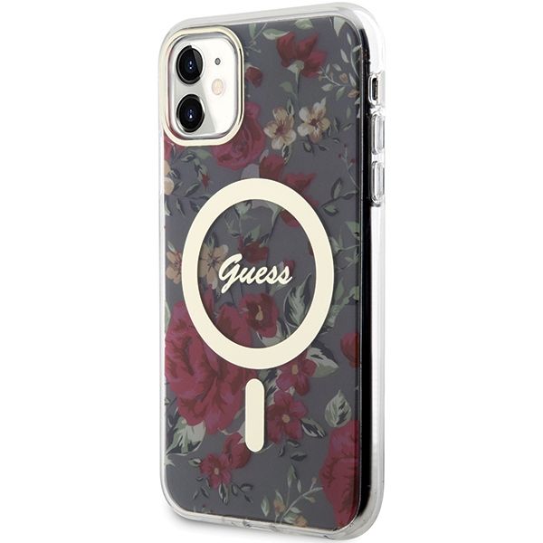 Etui Guess do iPhone 11, iPhone XR, Zielony, MagSafe zdjęcie 2