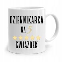 Kubek Dziennikarza Reportera Dziennikarka Na 5 Z Nadrukiem Ze Zdjęciem