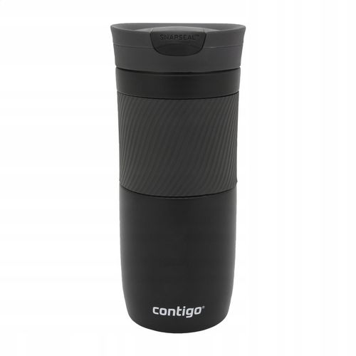 KUBEK TERMICZNY CONTIGO BYRON 470ML CZARNY - BLOKADA POKRYWY - BEZ BPA na Arena.pl