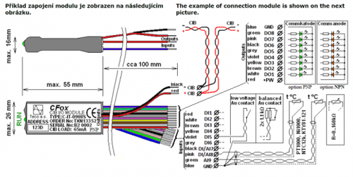 C-IT-0908S-PNP, Moduł do wejść / wyjść, 9xAI/DI Temperatura/styk, 8xPNP LED driver 3mA TXN 133 52 na Arena.pl