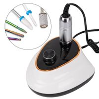 Frezarka do paznokci 65W biało-czarna M5 35 000 obrotów