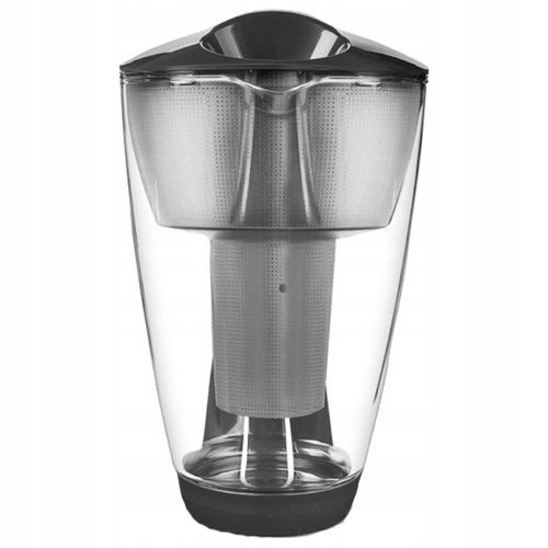 Szklany czarny dzbanek filtrujący Dafi CRYSTAL 2L + wkład filtr na Arena.pl