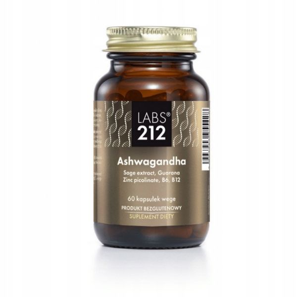 Suplement diety Labs212 ashwagandha kapsułki 60 szt. zdjęcie 2