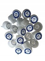 KORKI do butli na wodę 18,9L, ViO 3C-ST, ZESTAW - 20 szt, BEZBARWNY