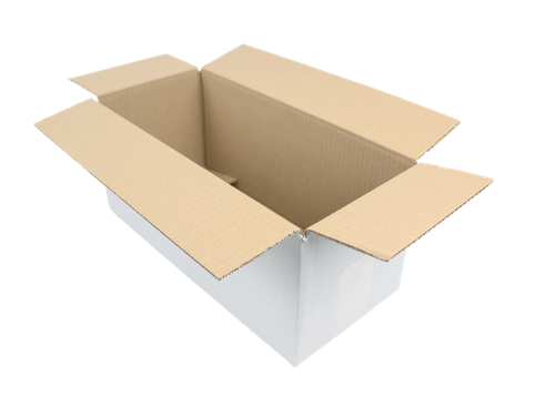 Karton klapowy bielony 3W 340x155x150 mm (wewn 334x149x138 mm) biały na Arena.pl