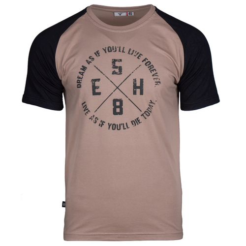 T-shirt JAMES BEŻOWY M na Arena.pl