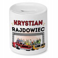 Skarbonka 330 Ml Dla Krystiana Syna Dziecka Z Nadrukiem Ze Zdjęciem