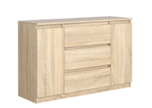 KOMODA 2D 3S 120CM DĄB SONOMA SALON