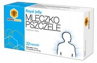 Royal Jelly Mleczko Pszczele w kapsułkach 32szt APIPOLFARMA na psychikę