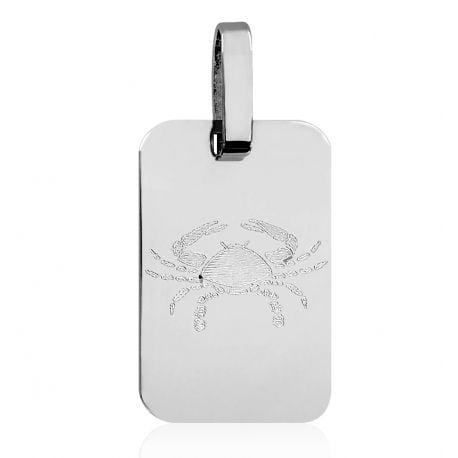 SREBRNY NIEŚMIERTELNIK RAK ZNAK ZODIAKU PRÓBA SREBRA 925 GRAWER GRATIS zdjęcie 1