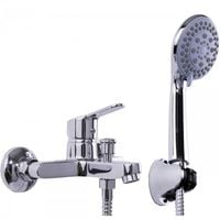 Bateria wannowa ścienna prysznicowa natryskowa chrom - Yoka