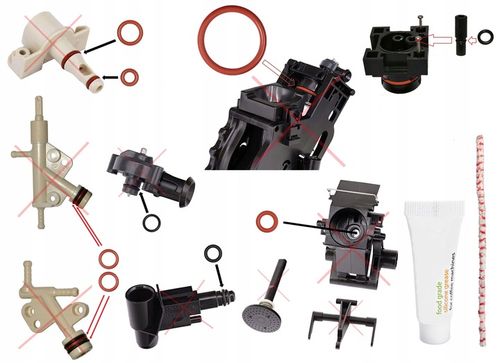 Duży Zestaw uszczelek do ekspresu Philips EP3 EP4 EP5 LatteGo Saeco HD na Arena.pl