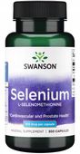 SWANSON SELEN biodostępny SLENOMETIONINA 300kap