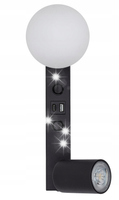 KINKIET DO SYPIALNI DO CZYTANIA Z WŁĄCZNIKIEM TK LIGHTING VOX 10152 USB