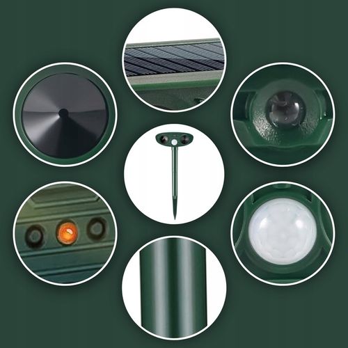 ODSTRASZACZ ZWIERZĄT KOTÓW PSÓW DZIKÓW SAREN PTAKÓW ITP + Lokalizator Ruchu na Arena.pl