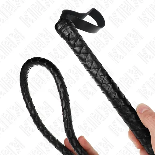 kink czarny długi bicz skorzany 210 cm - model snake whip na Arena.pl