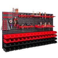 Tablica warsztatowa narzędziowa 156 x 78 cm ścianka garaż