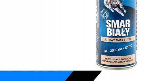 SMAR BIAŁY LITOWY Z PTFE TEFLONEM PULSAR W SPRAYU 400 ml na Arena.pl