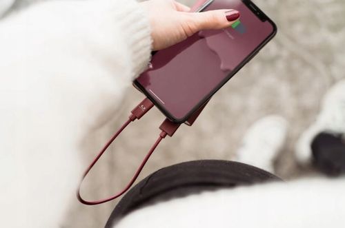 Kabel USB Lightning 0,2m Ruby Red FRESH'N'REBEL na Arena.pl