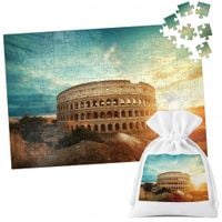 PUZZLE TRADYCYJNE - RZYM KOLOSEUM WIDOKI ZABYTEK - 70 el